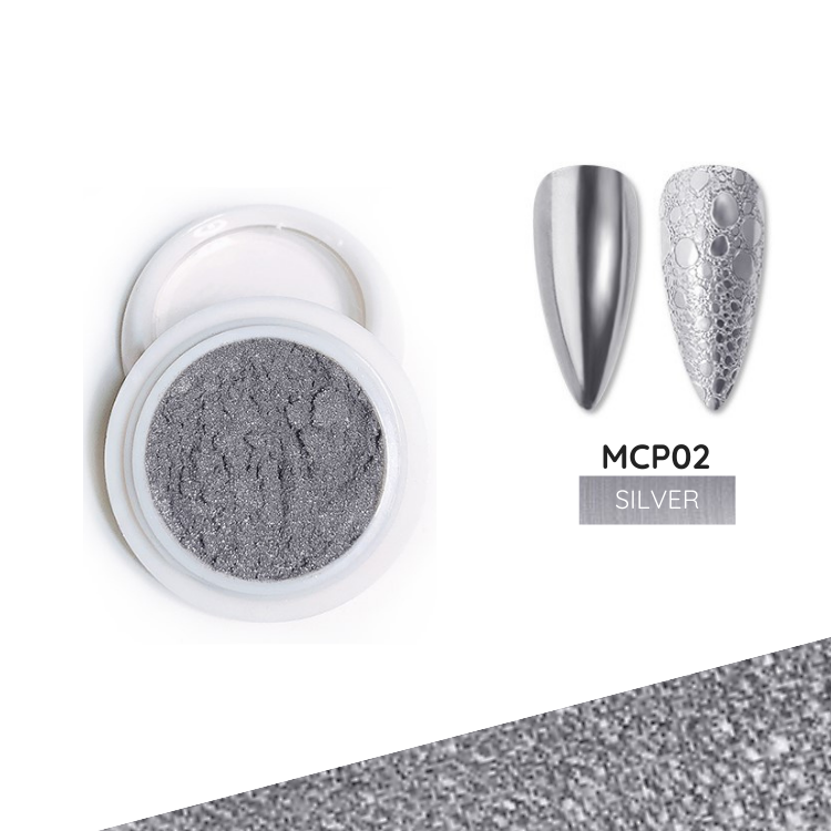 Mirror Chrome Powder Silver