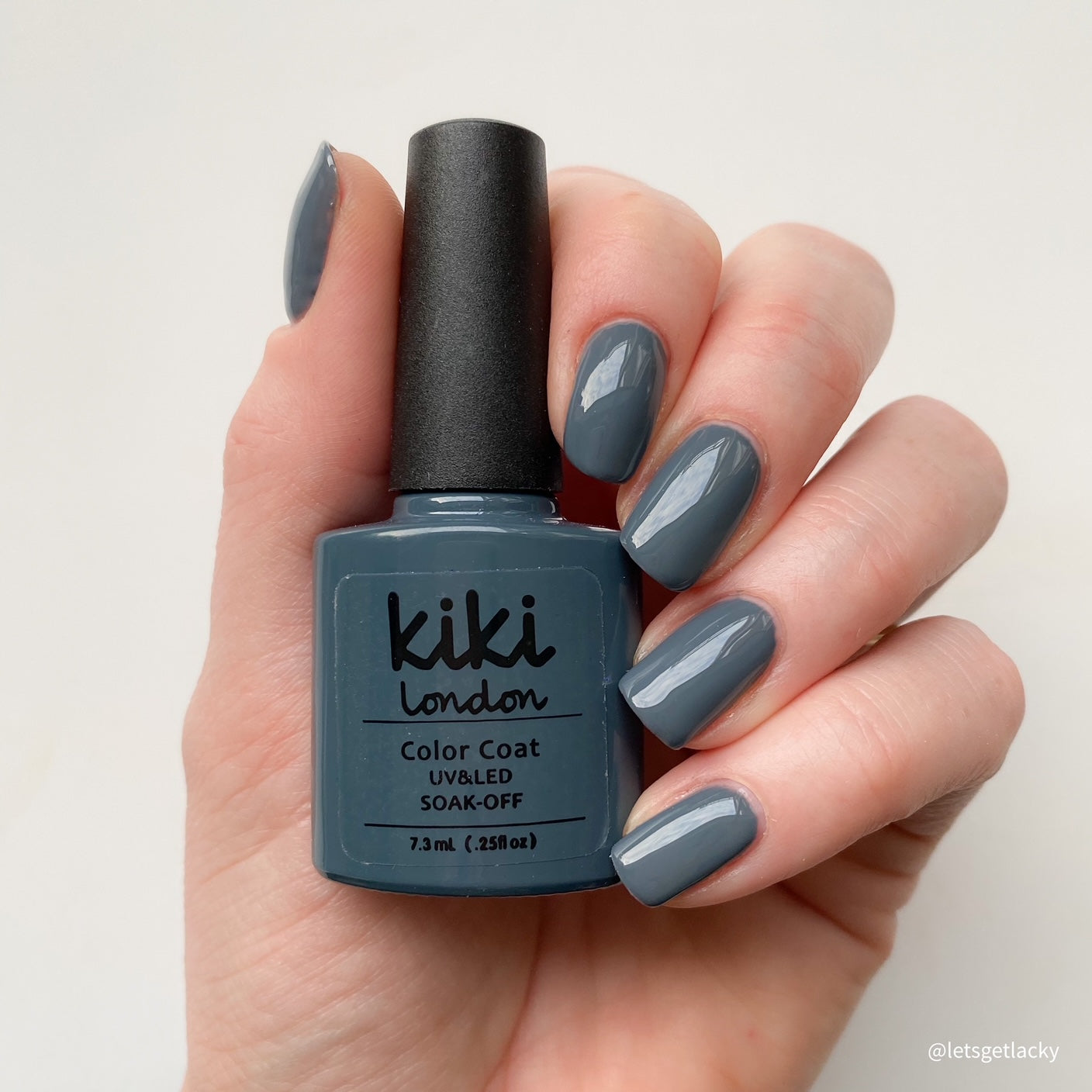 Charcoal Grey 7.3ml - Kiki London Benelux