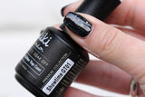 No Wipe Glitter Top Coat 15ml 6stks