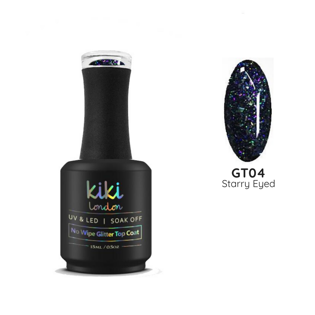 Starry Eyed No Wipe Glitter Top Coat 15ml
