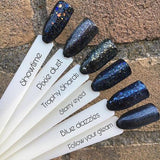 No Wipe Glitter Top Coat 15ml 6stks