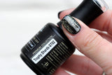 No Wipe Glitter Top Coat 15ml 6stks