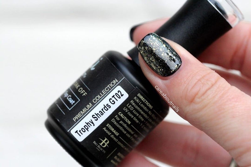 No Wipe Glitter Top Coat 15ml 6stks