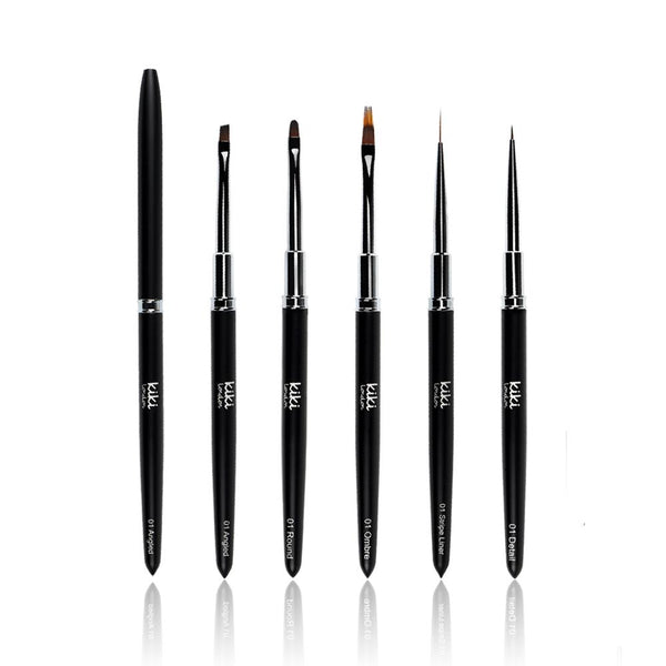 Pro Range Nail Art Brushes Set van 5